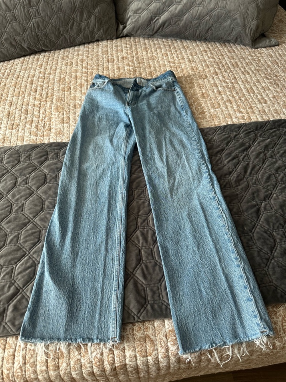 Abercrombie Low Rise Baggy Jean. Size 24/00.